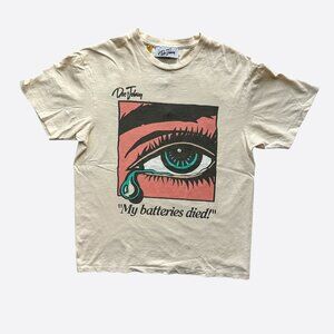 Gallery Dept Antique White Dead Batteries T-Shirt